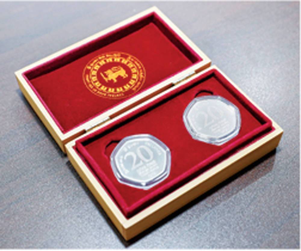 Rs 20 Remembrance Coin Released CBSL