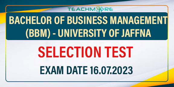 Bachelor Of Business Managementbbm University Of Jaffna Teachmorelk