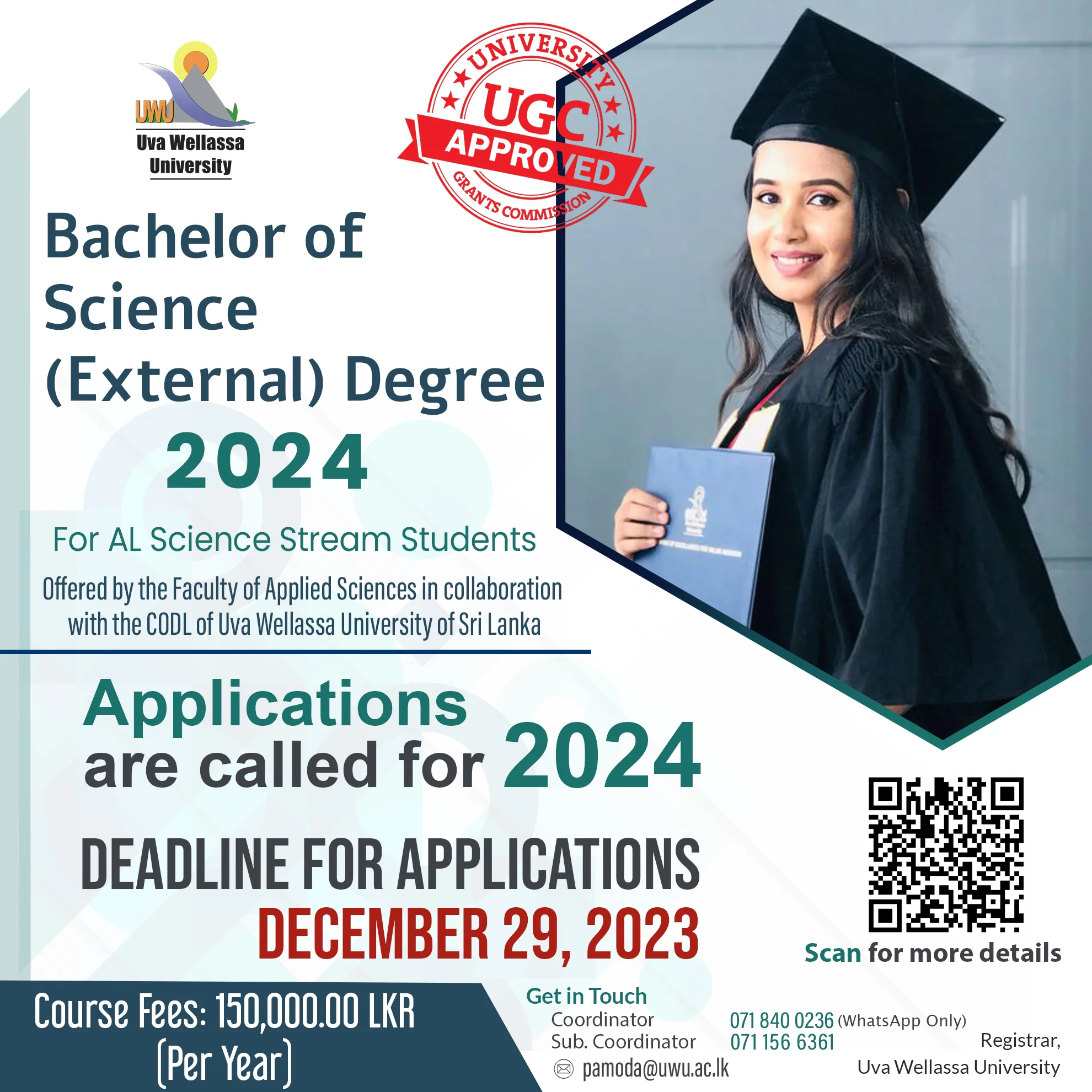 Bachelor of Science (BSc) External Degree